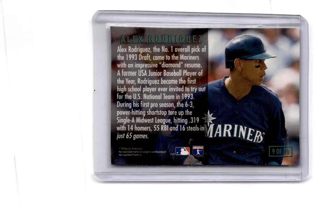 1995 Fleer Update #9 Alex Rodriguez Rookie Update