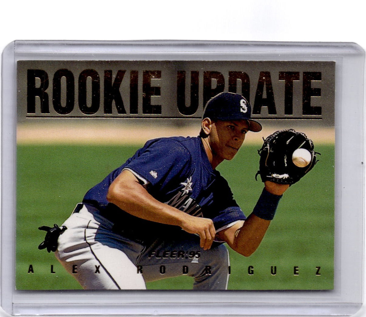 1995 Fleer Update #9 Alex Rodriguez Rookie Update