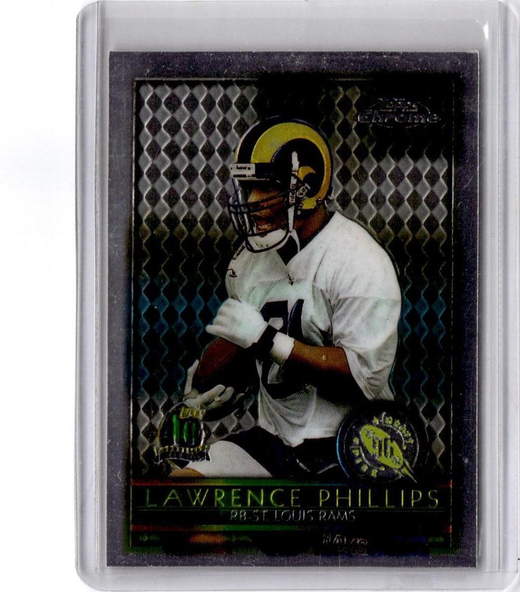 1996 Topps Chrome #150 Lawrence Phillips