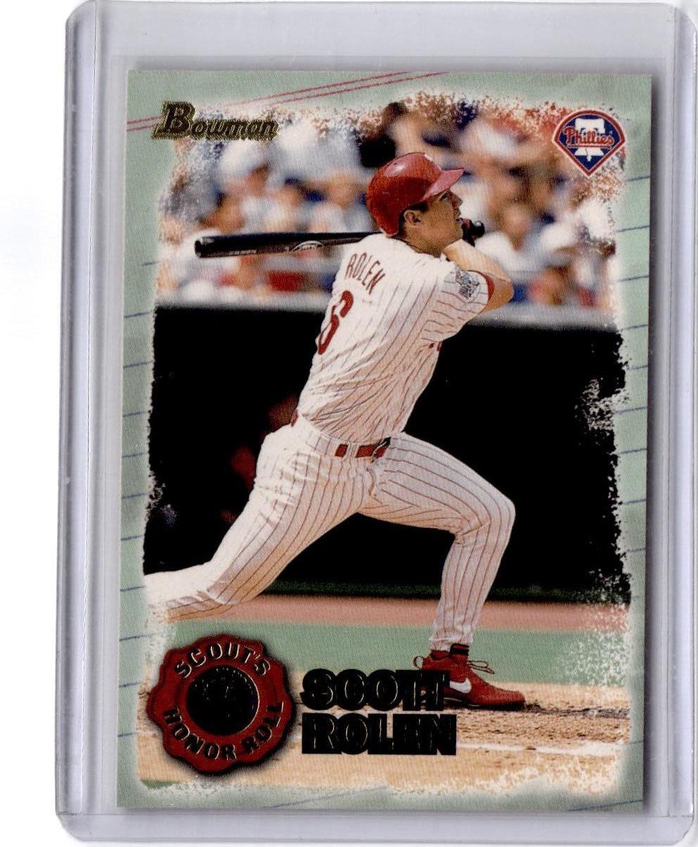 1997 Bowman #SHR 11 Scott Rolen Scout's Honor Roll