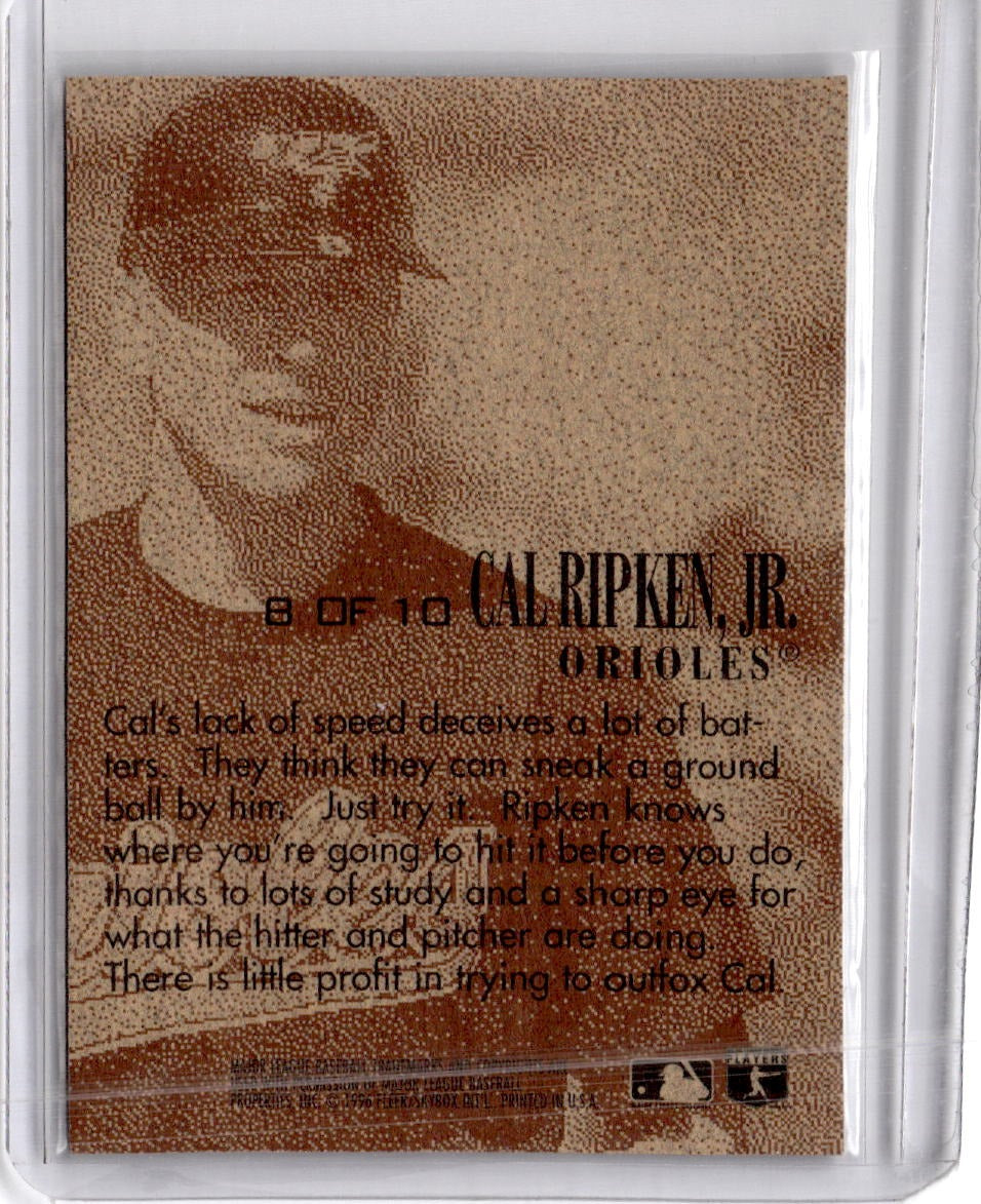 1996 E-Motion XL #8 Cal Ripken, Jr. D-Fense