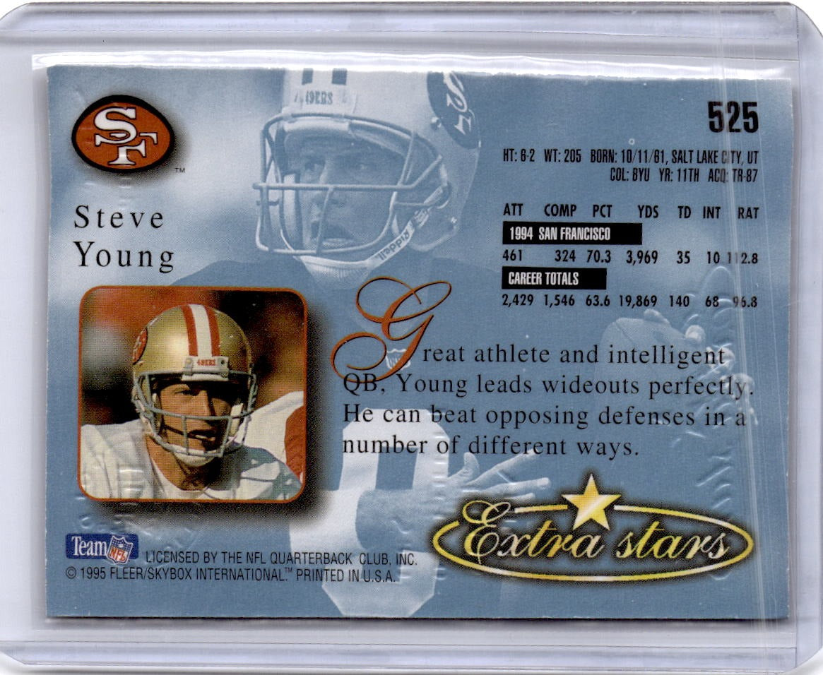 1995 Ultra #525 Steve Young Gold Medallion