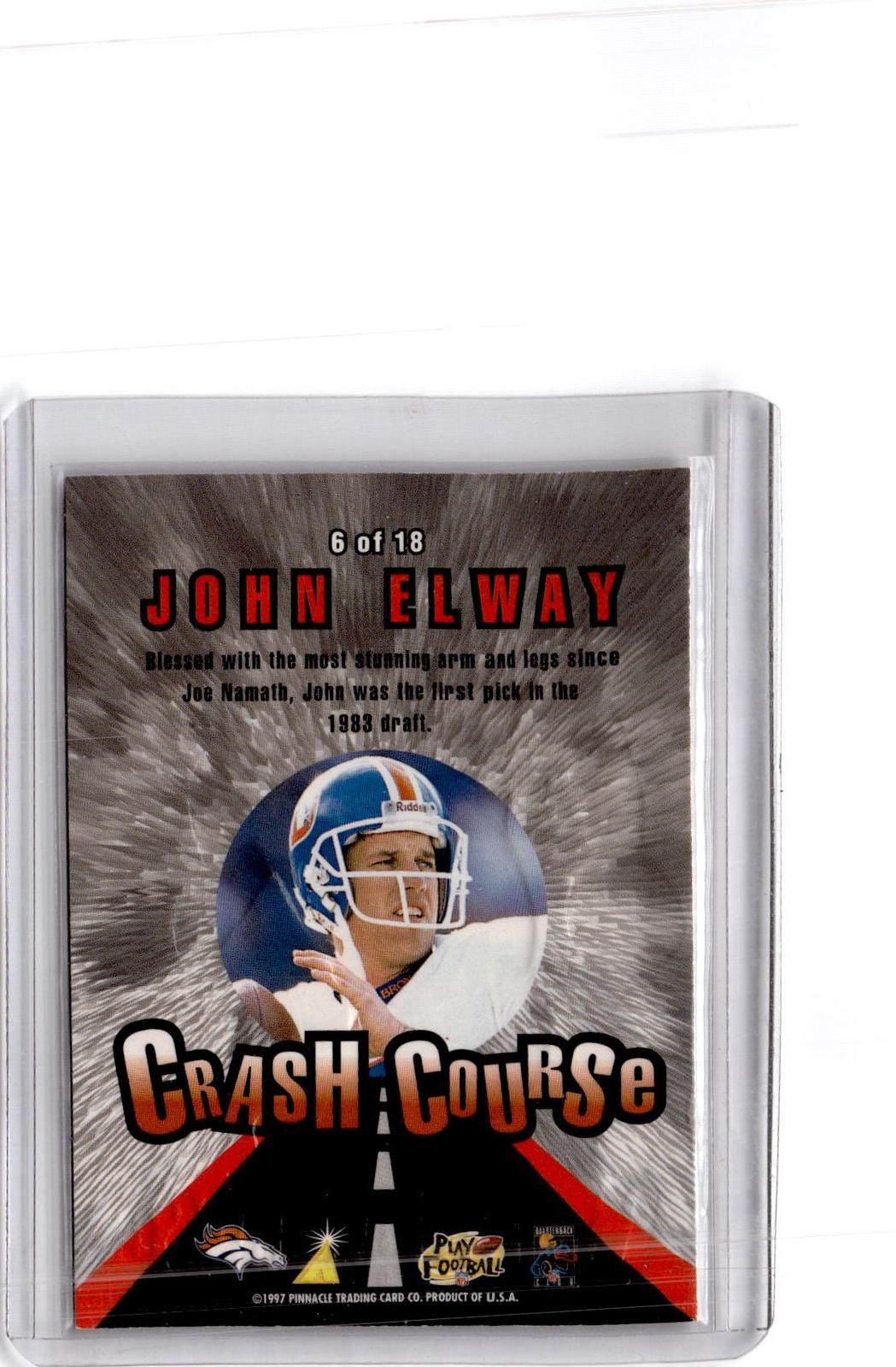 1997 Action Packed #6 John Elway Crash Course