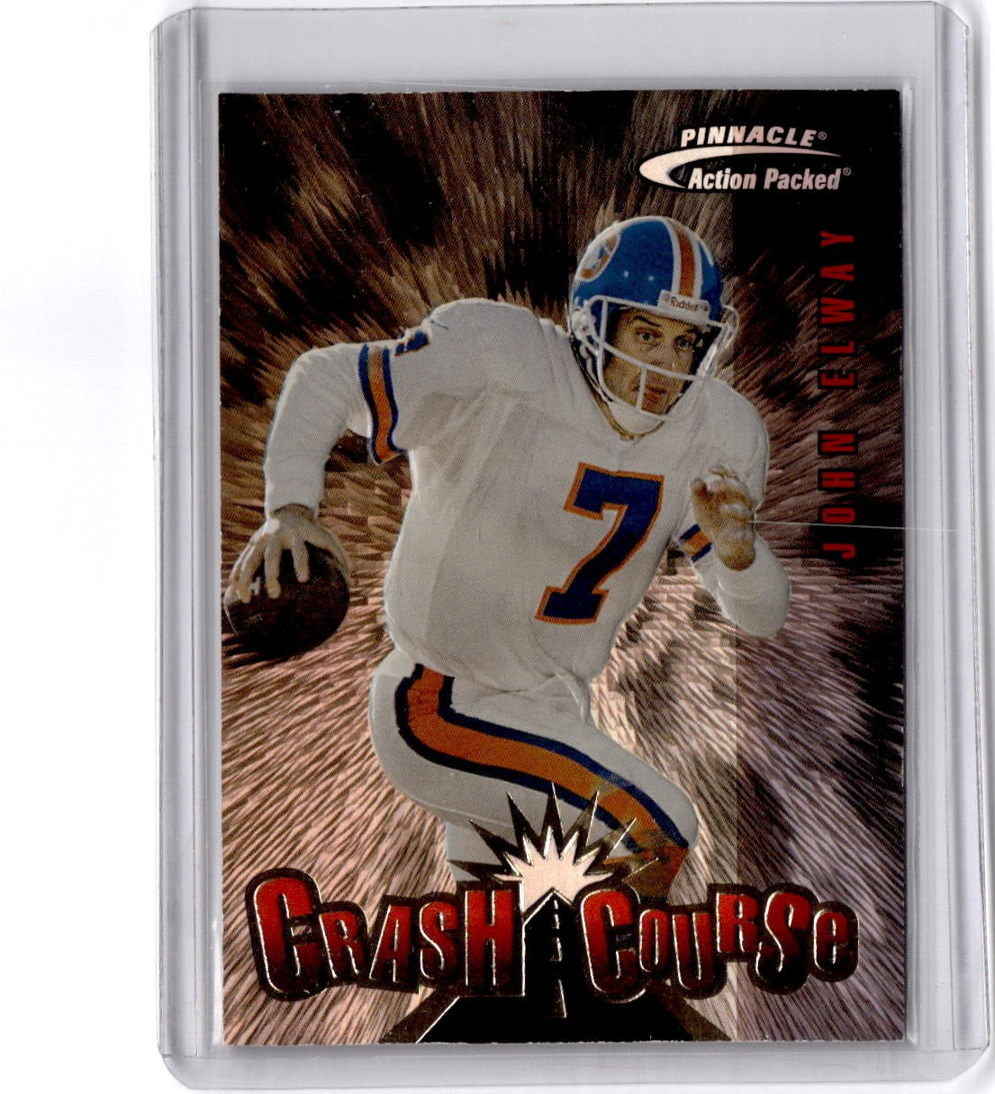 1997 Action Packed #6 John Elway Crash Course