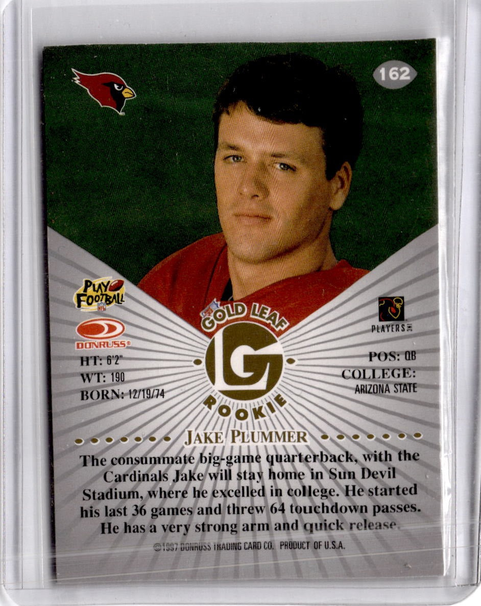 1997 Leaf #162 Jake Plummer