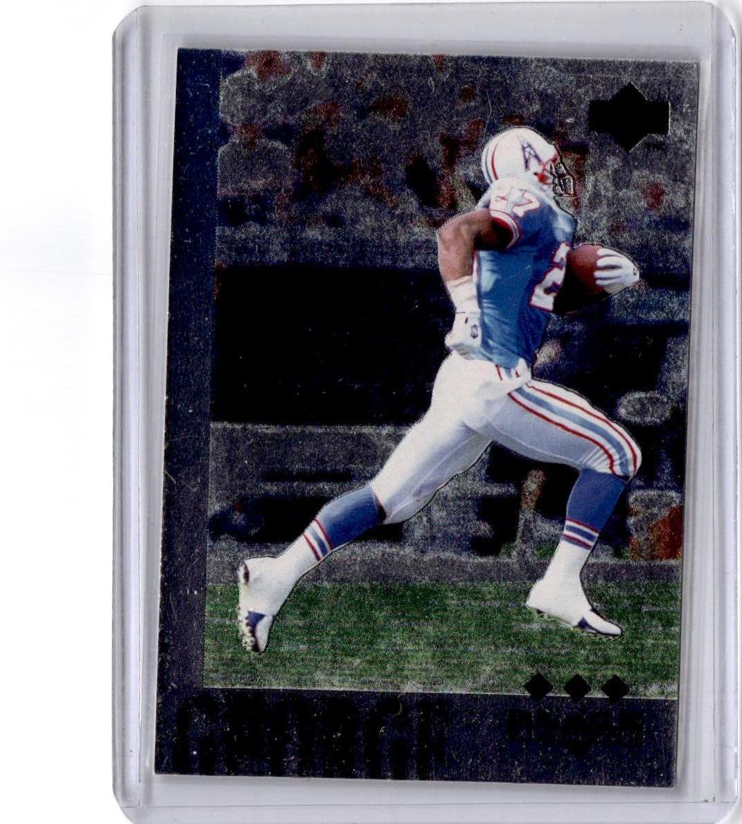 1997 Upper Deck Black Diamond #160 Eddie George Triple Diamond