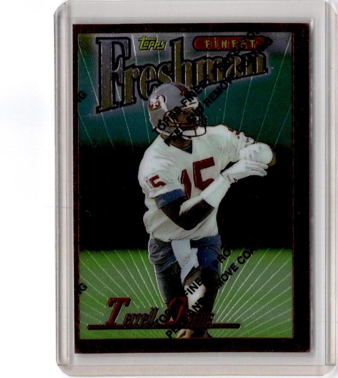 1996 Finest #338 Terrell Owens