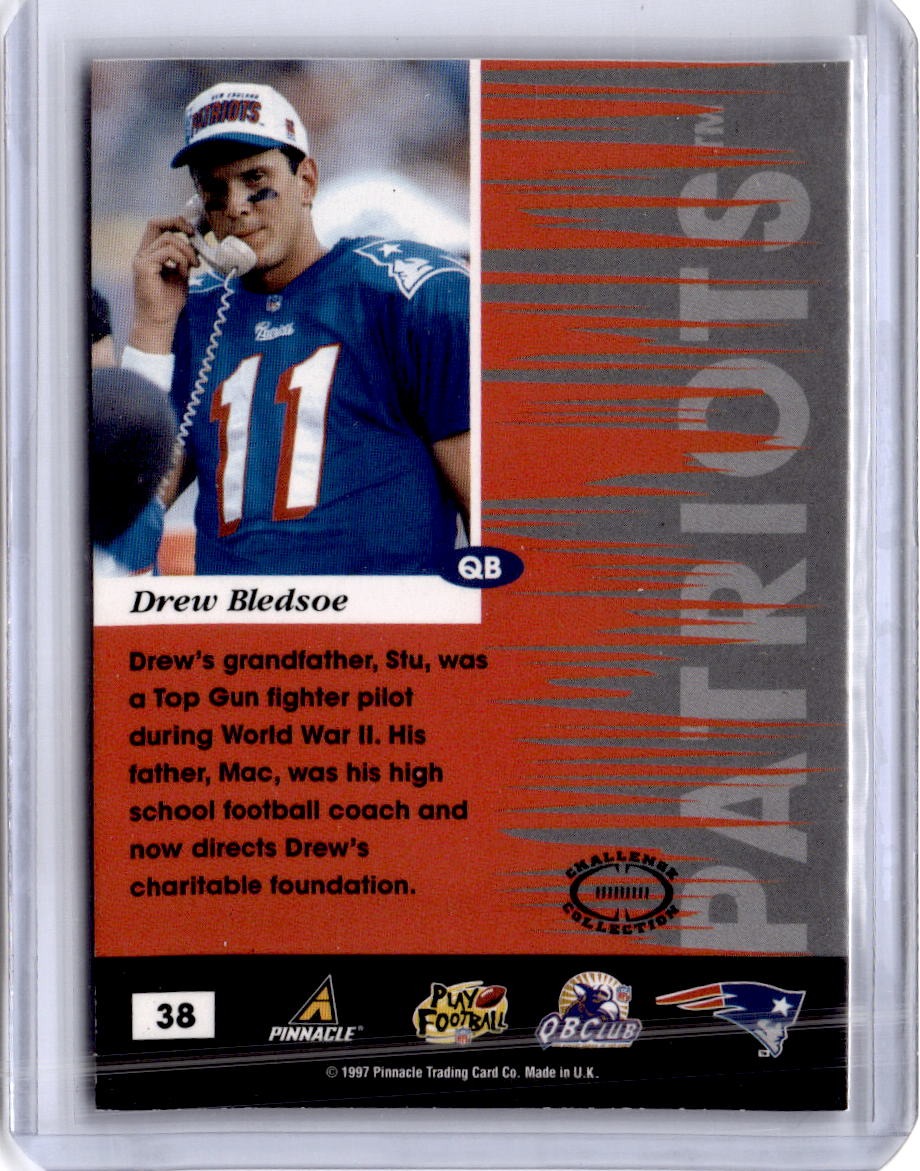 1997 Pinnacle Inscriptions #38 Drew Bledsoe