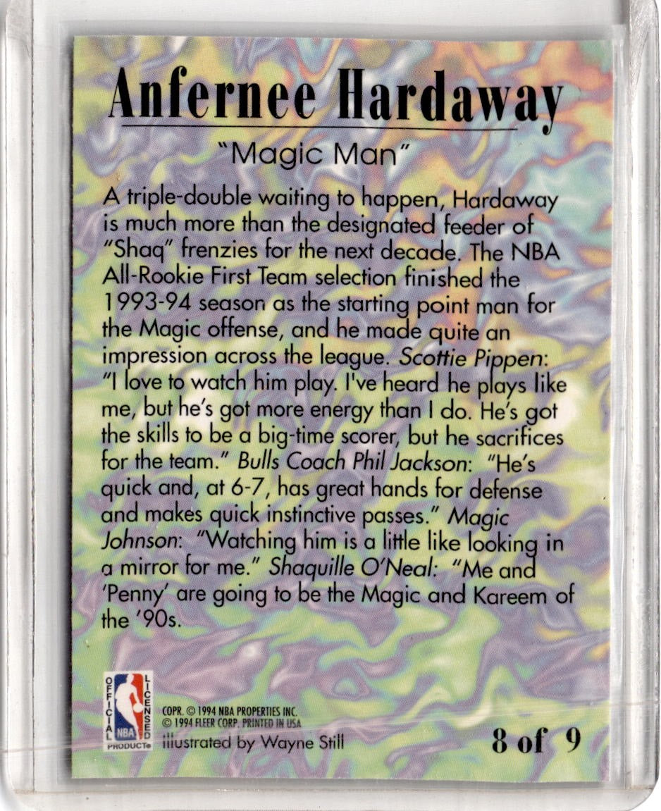 1994-95 Fleer #8 Anfernee Hardaway Pro-Visions