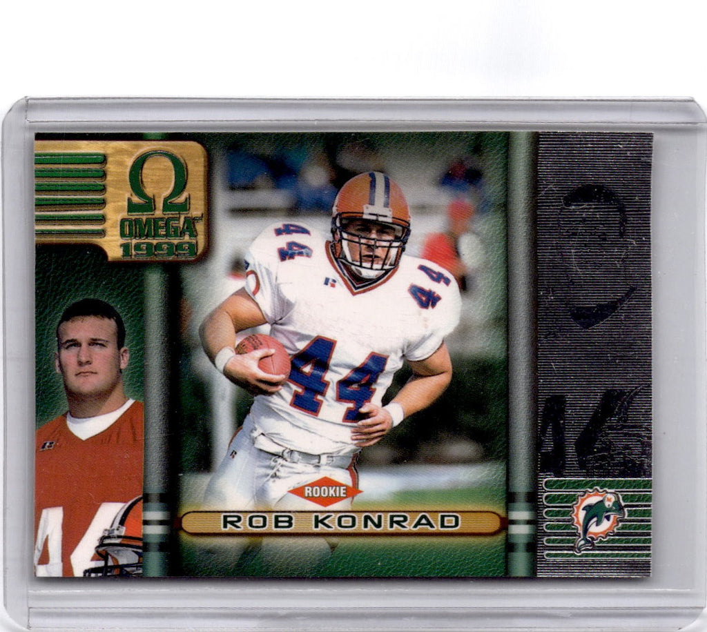1999 Pacific Omega #124 Rob Konrad Platinum Blue #/75