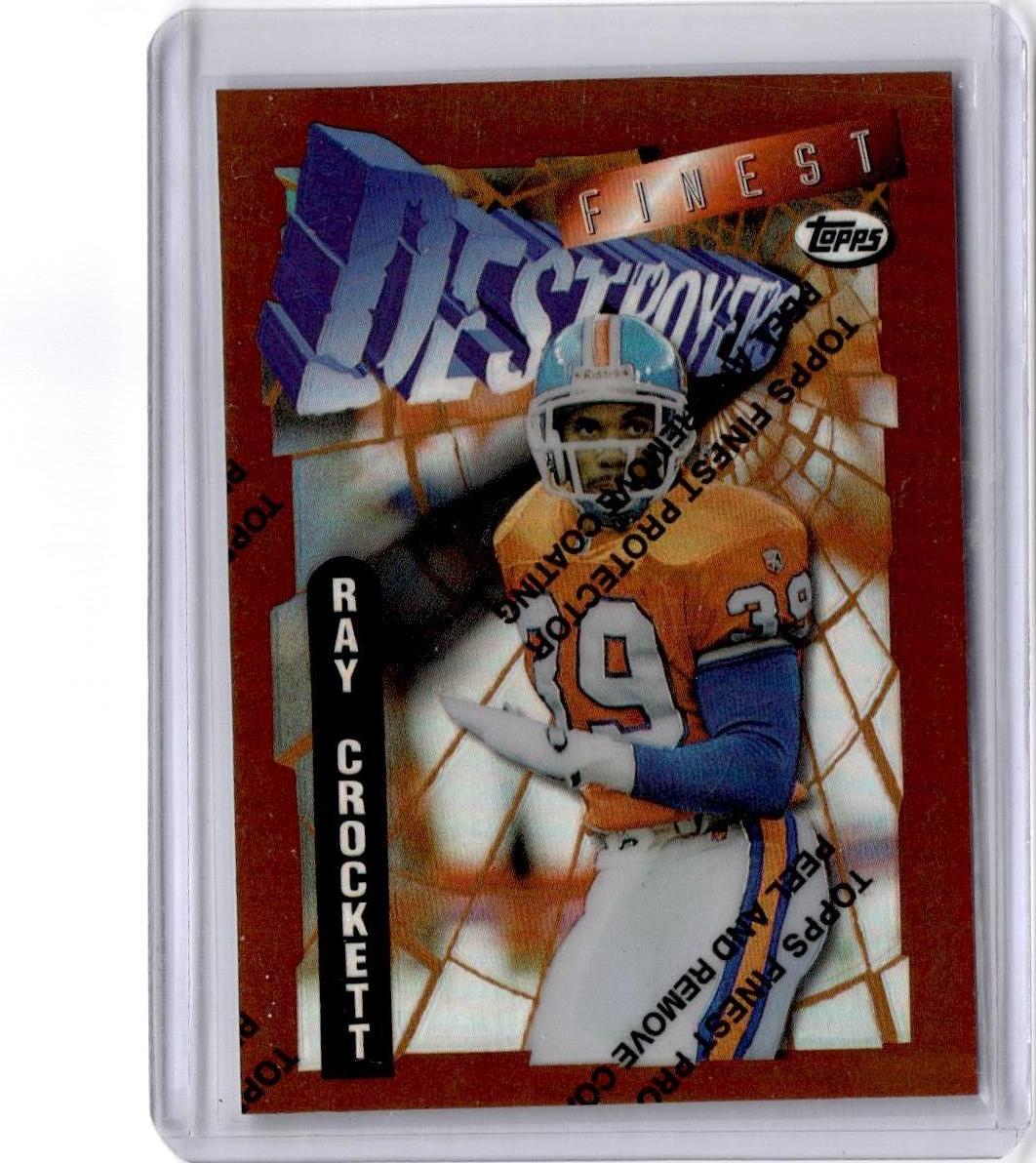 1996 Finest #97 Ray Crockett Refractor