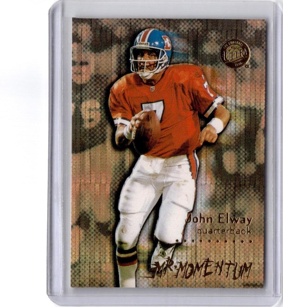 1996 Ultra #4 John Elway Mr. Momentum
