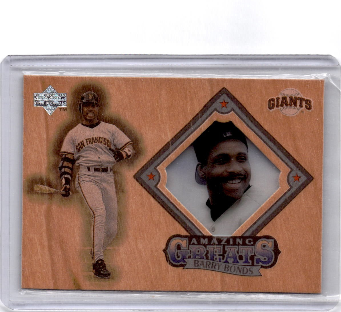 1997 Upper Deck #AG17 Barry Bonds Amazing Greats