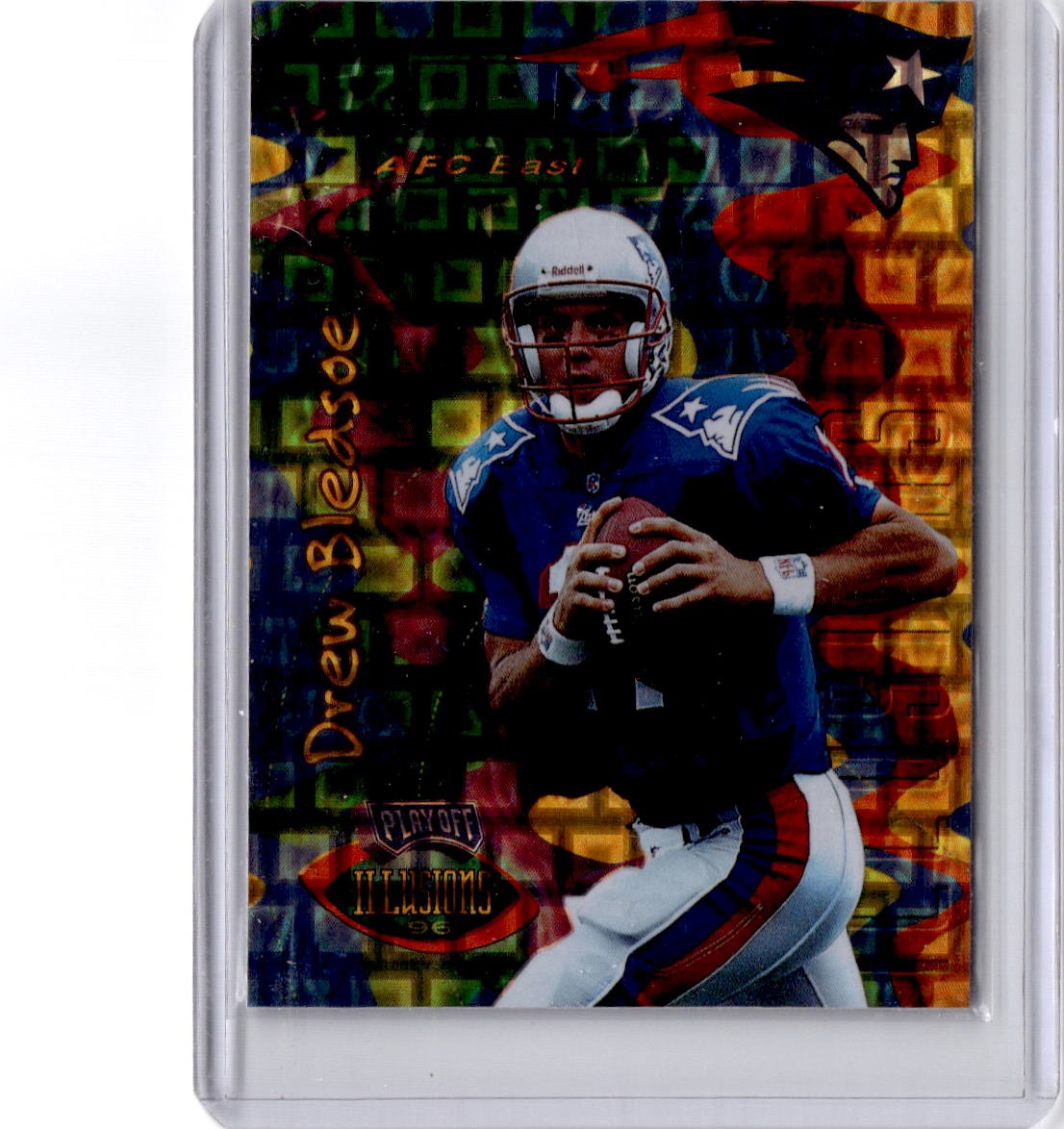 1996 Playoff Illusions #104 Drew Bledsoe