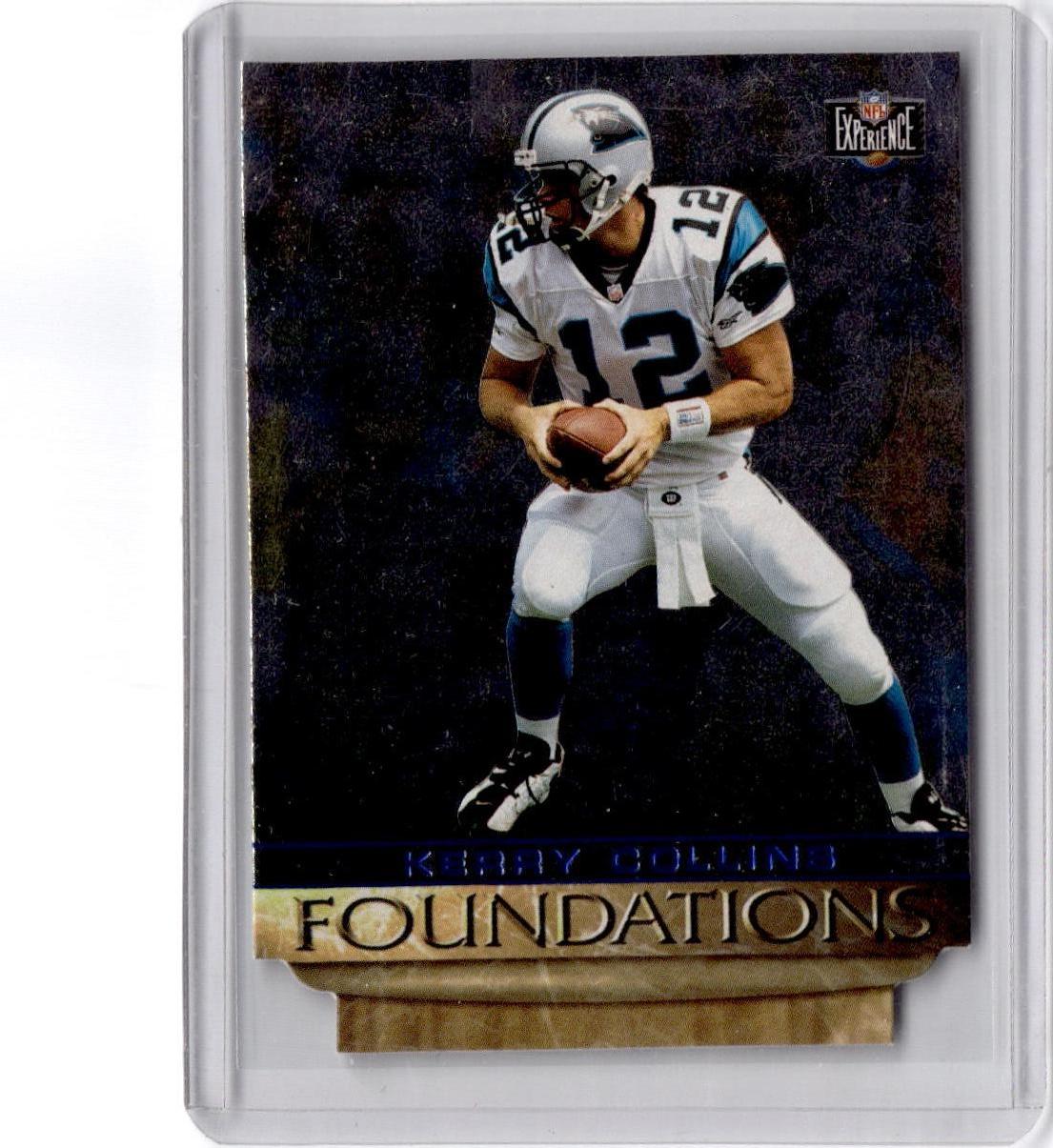 1997 Score Board NFL Experience #F18 Kerry Collins Foundations