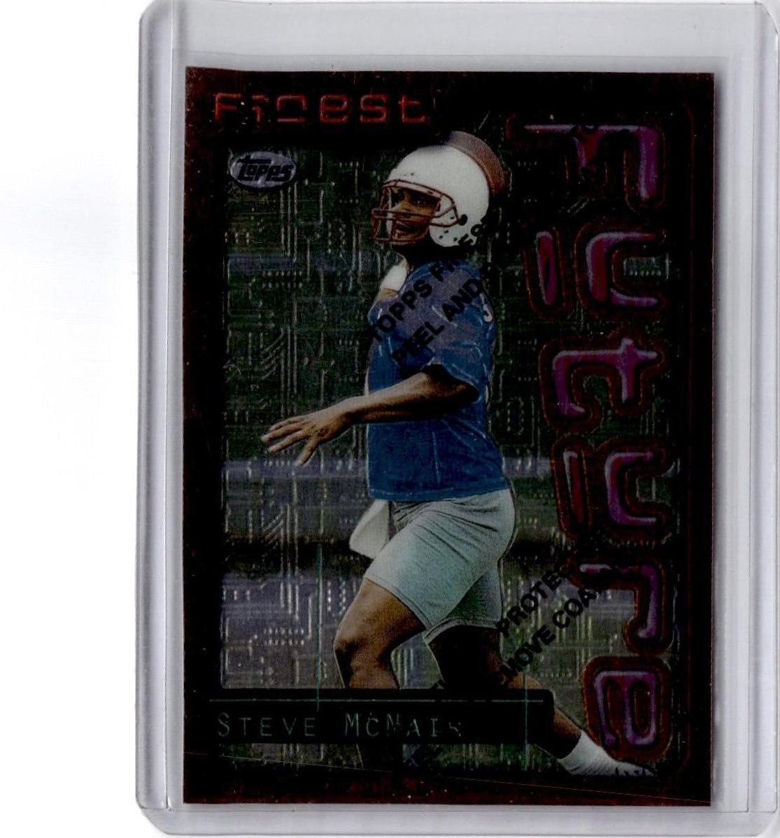 1996 Finest #22 Steve McNair