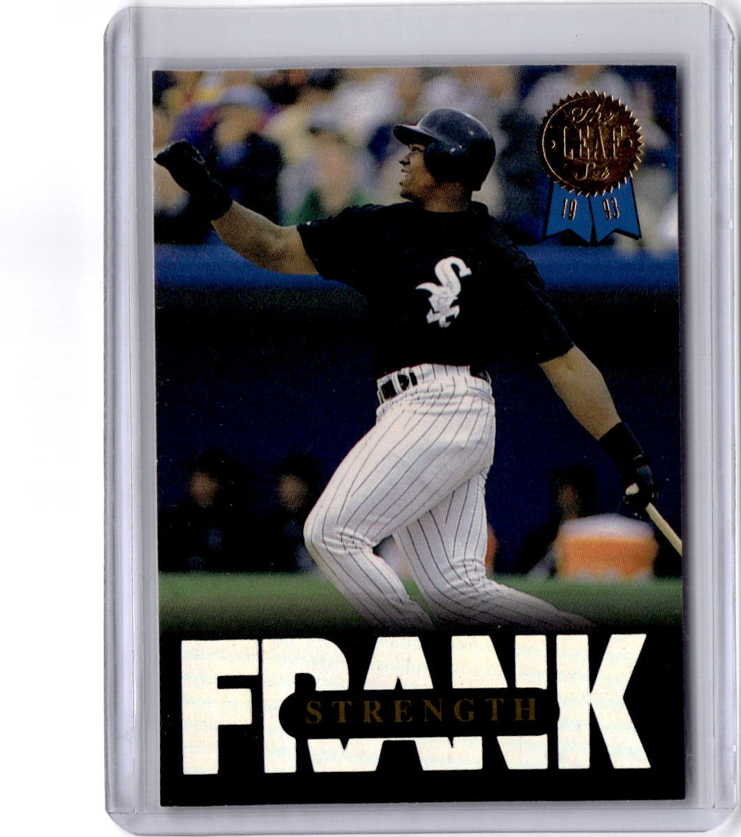 1993 Leaf #8 Frank Thomas Frank Thomas