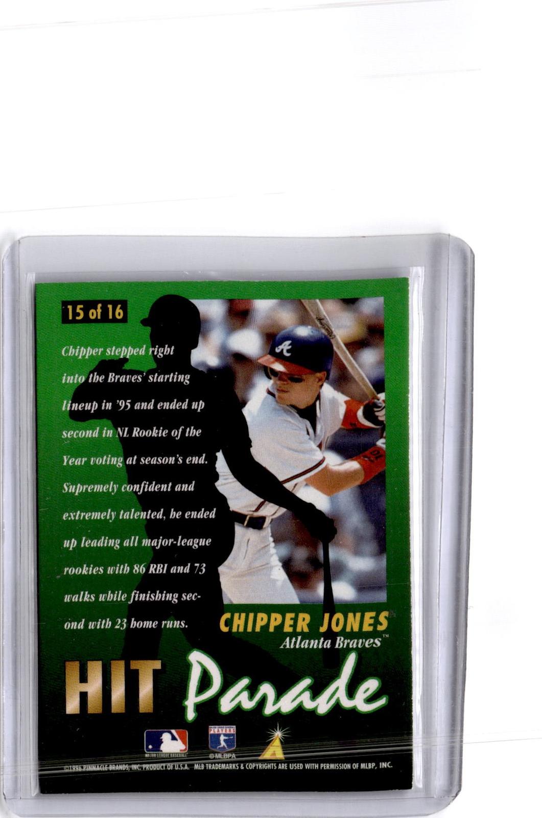 1996 Sportflix #14 Wade Boggs Hit Parade