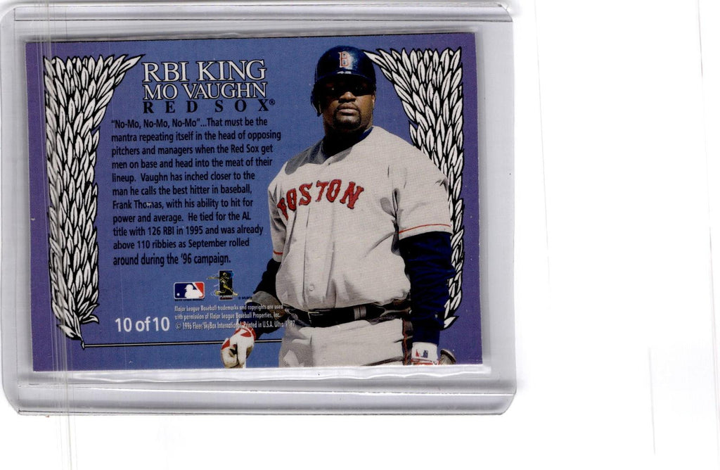 1997 Ultra #10 Mo Vaughn RBI Kings