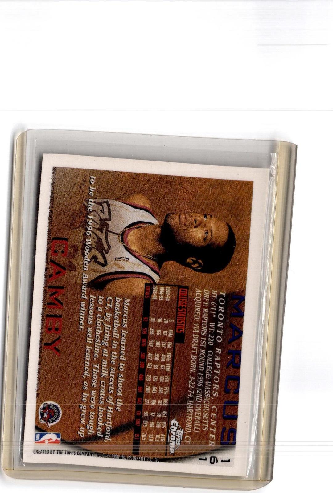 1996-97 Topps Chrome #161 Marcus Camby