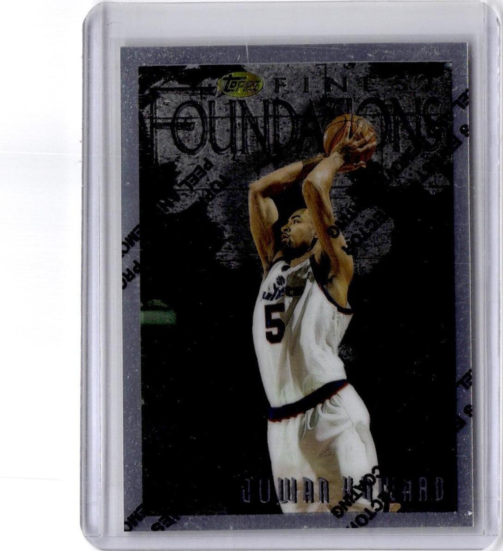 1996-97 Finest #261 Juwan Howard uncommon silver