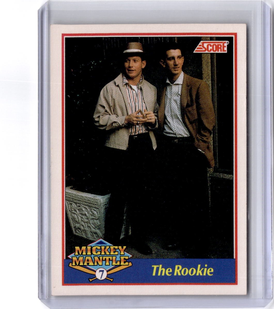 1991 Score #1 The Rookie Mickey Mantle