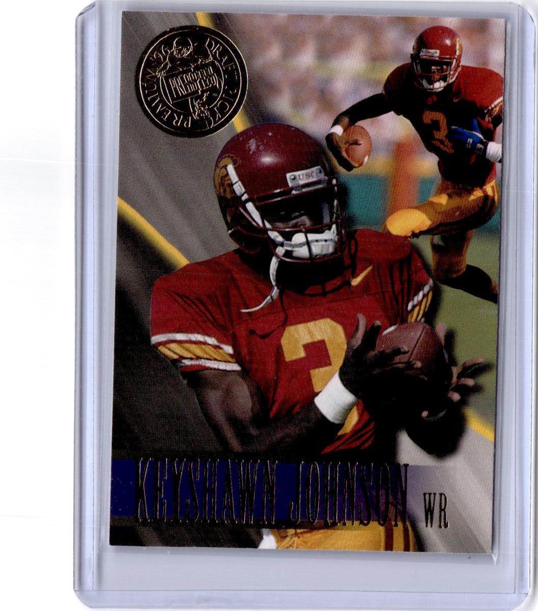 1996 Press Pass #1 Keyshawn Johnson