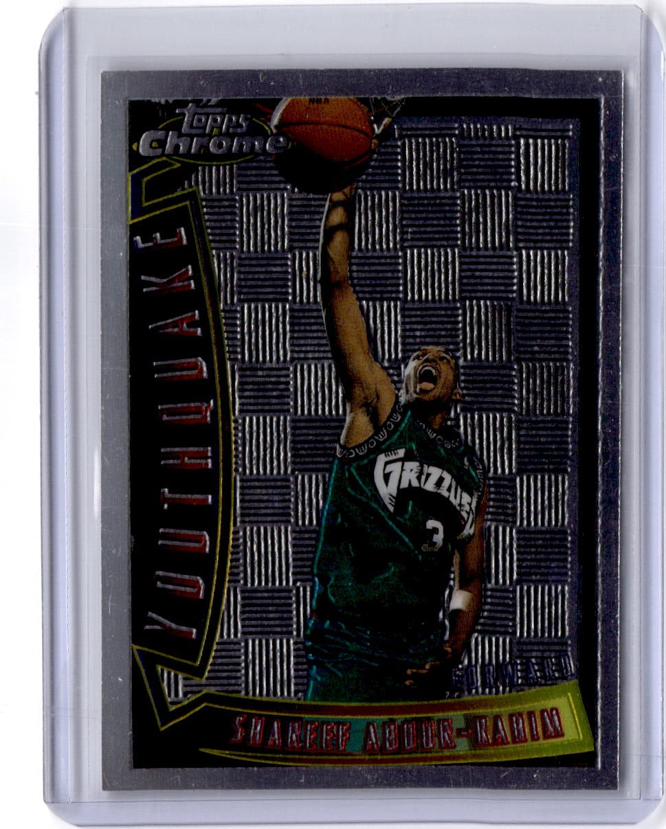 1996-97 Topps Chrome #YQ11 Shareef Abdur-Rahim Youthquake