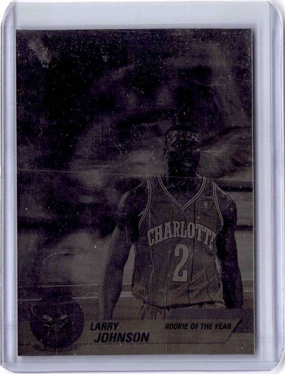 1992-93 Upper Deck #AW5 Larry Johnson Award Winner Holograms