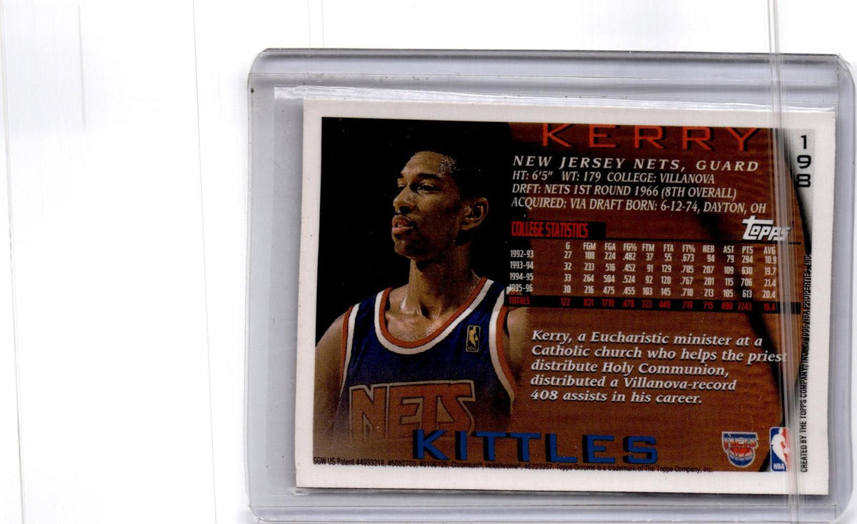 1996-97 Topps Chrome #198 Kerry Kittles