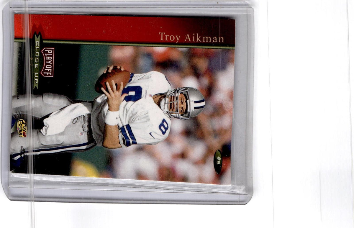 1997 Playoff Zone #5 Troy Aikman Close Up