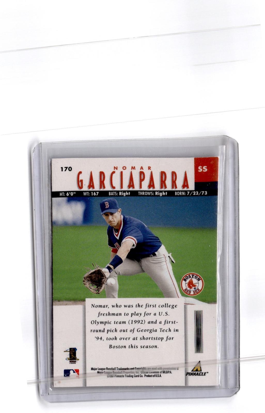 1997 New Pinnacle #170 Nomar Garciaparra