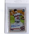 2020 Bowman Draft Holden Powell Chrome Draft Pick Autographs Refractor/499