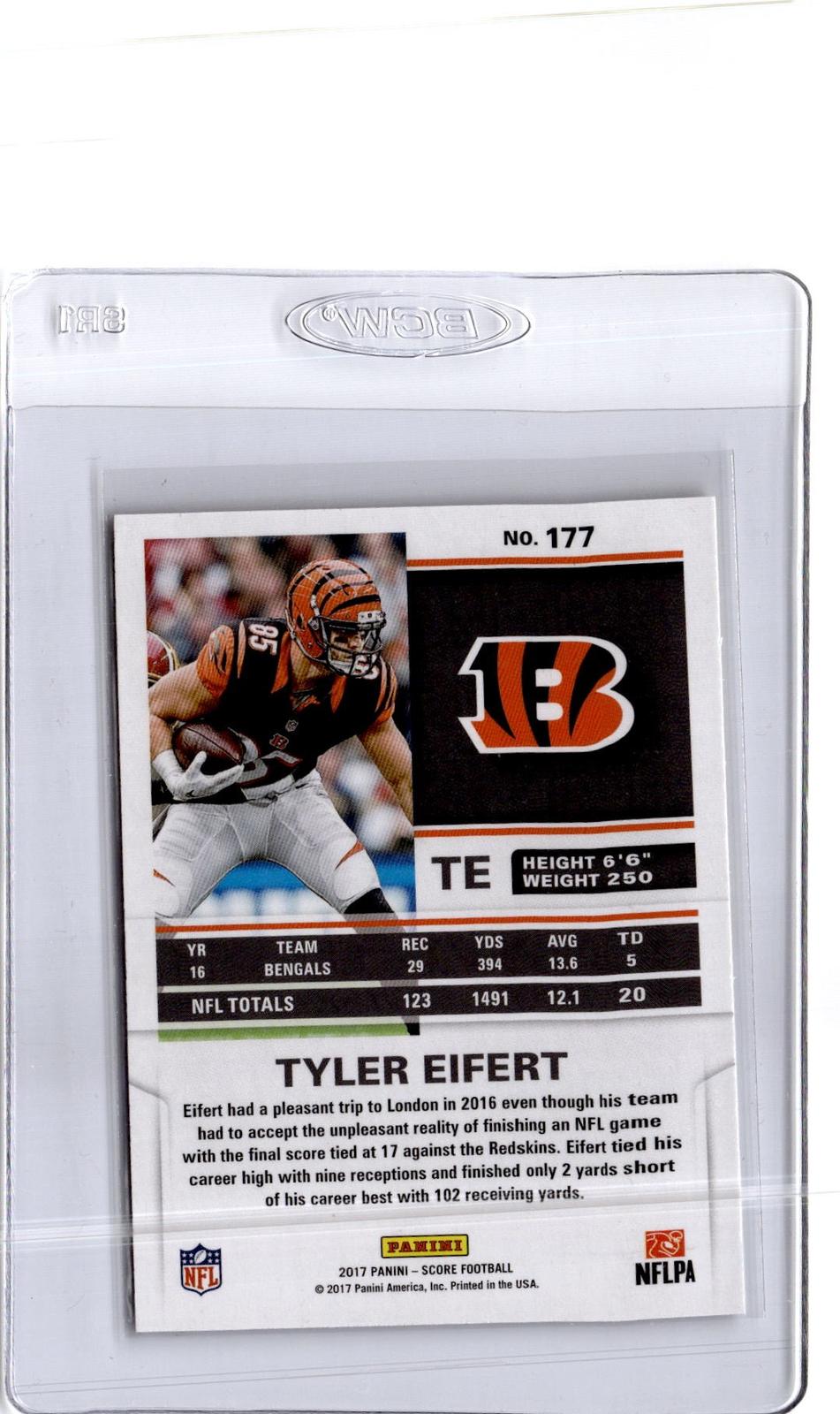 2017 Score #177 Tyler Eifert First Down #/10