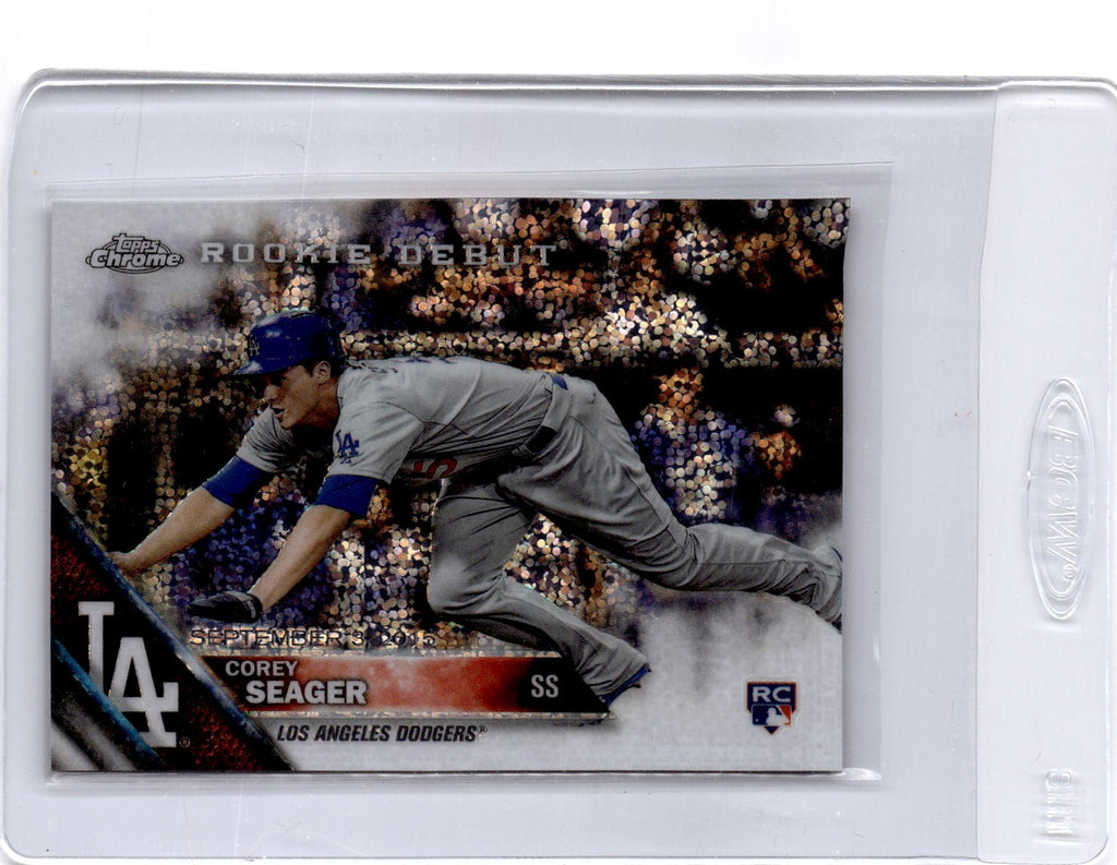 2016 Topps Chrome Update #HMT41 Corey Seager sparkle refractor