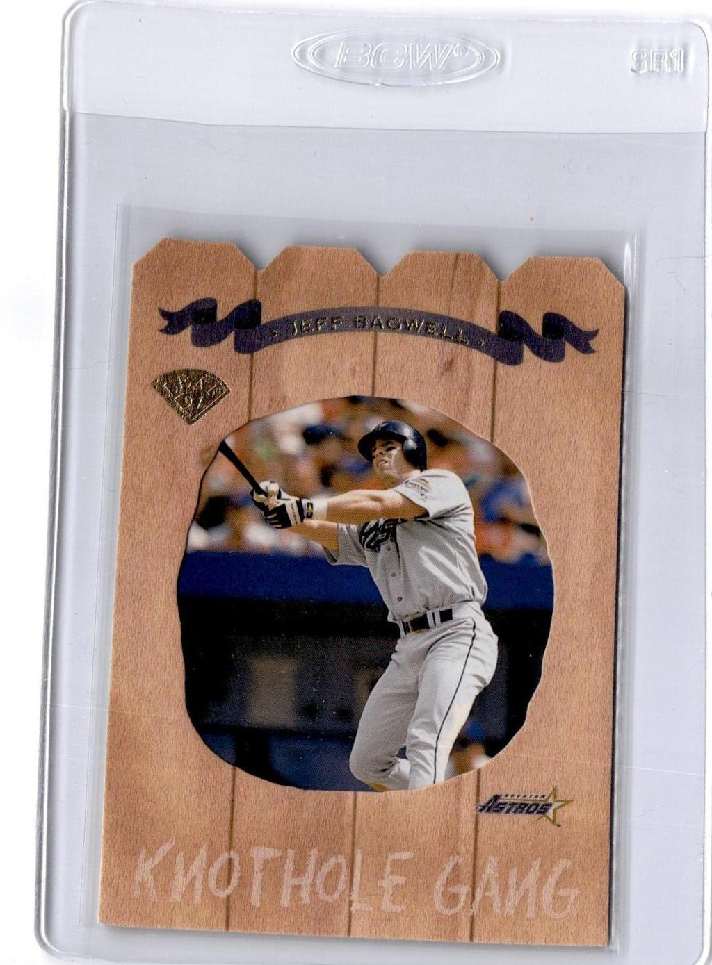 1997 Leaf #6 Jeff Bagwell Knothole Gang #/5000