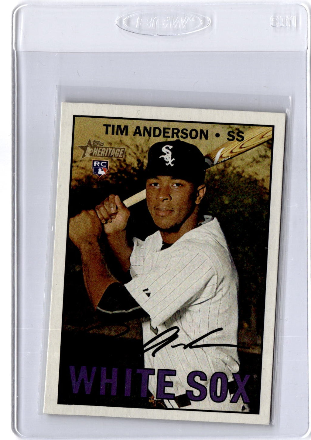 2016 Topps Heritage #674 Tim Anderson