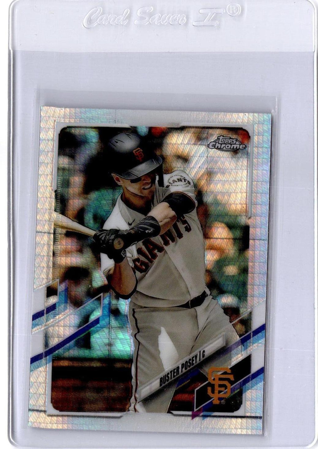 2021 Topps Chrome #29 Buster Posey Prism Refractor