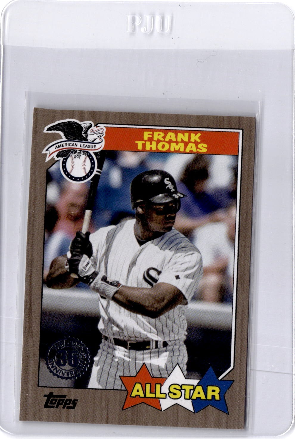 2022 Topps Frank Thomas 1987 Topps Baseball 35th Anniversary All-Stars Gold #/75