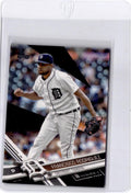 2017 Topps #105 Francisco Rodriguez Black #/66