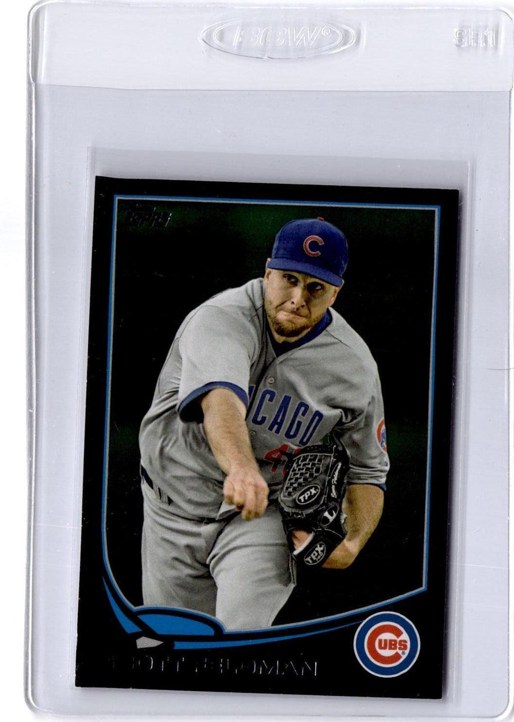 2013 Topps Update #US231 Scott Feldman Black #/62