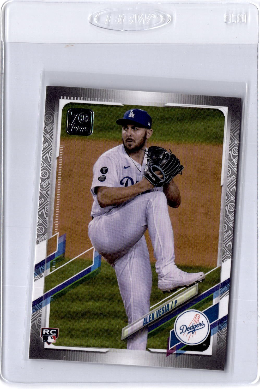 2021 Topps Update #US70 Alex Vesia Black #/70