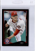 2014 Topps #245 Ross Detwiler Black #/63