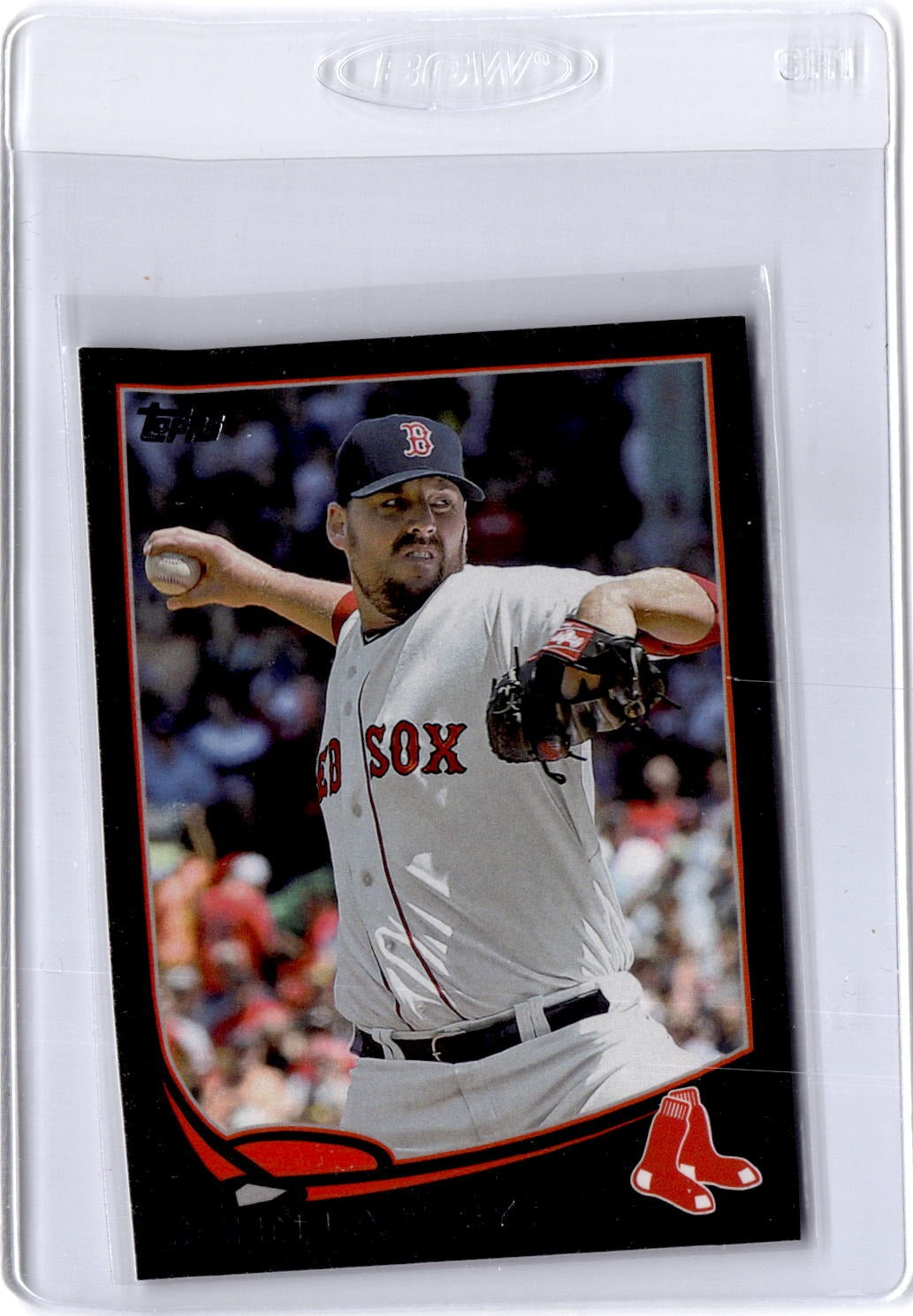 2013 Topps #548 John Lackey Black #/62