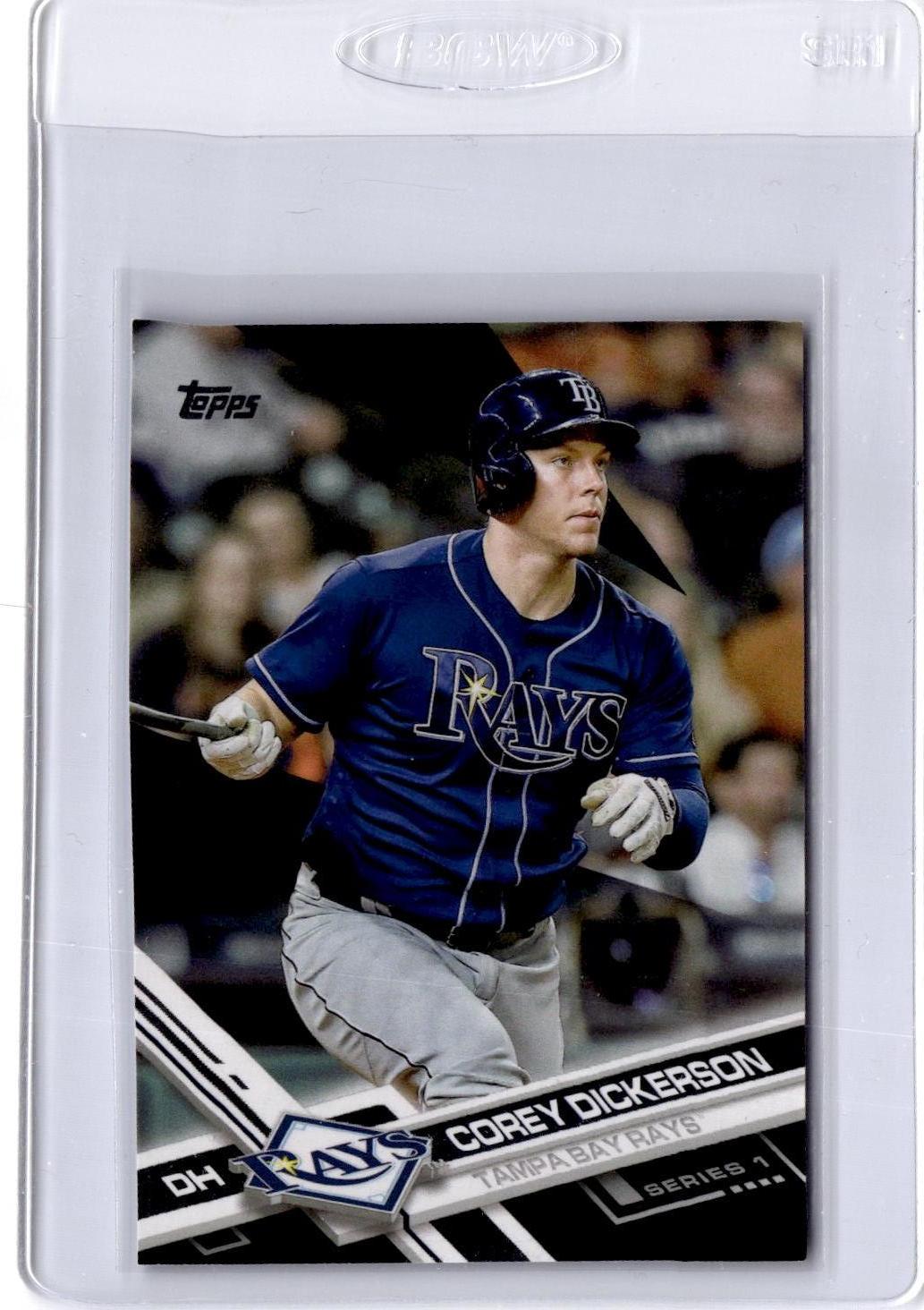 2017 Topps Tampa Bay Rays #TB-15 Corey Dickerson Black/66