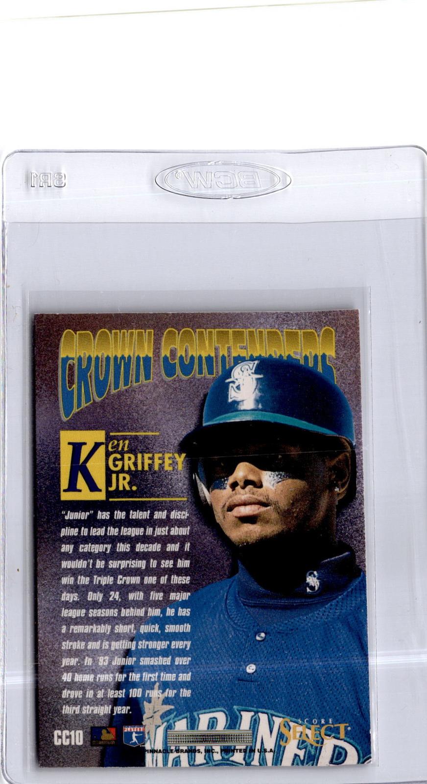 1994 Select #CC10 Ken Griffey Jr. Crown Contenders