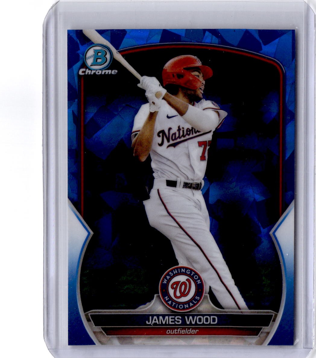 2023 Bowman Sapphire Edition #BCP-129 James Wood