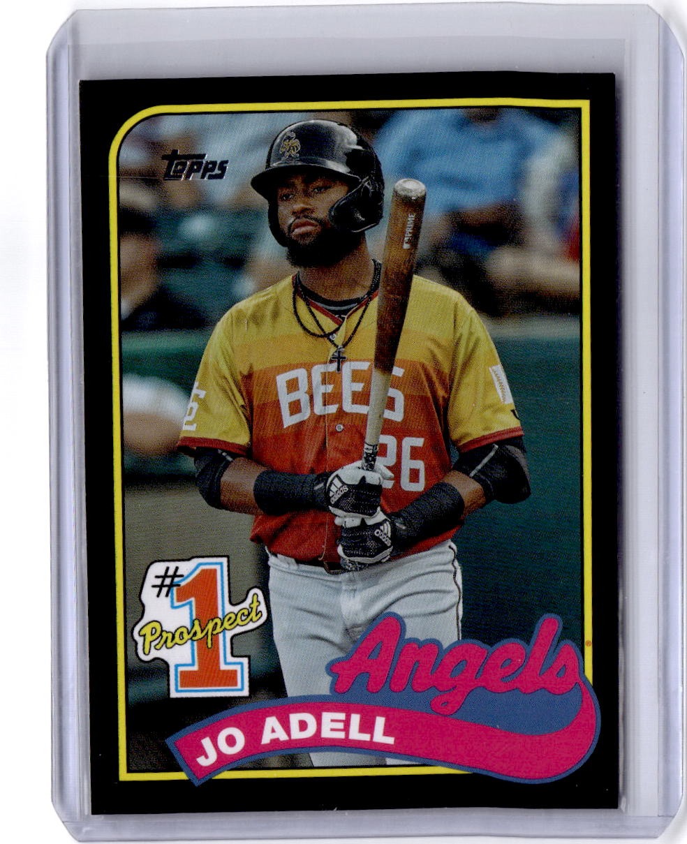 2020 Topps Update #P-4 Jo Adell Prospects Black #/299