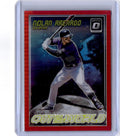 2018 Donruss Optic #OW10 Nolan Arenado Out of This World Red #/99