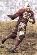 1990 Goal Line Hall of Fame Art Collection #60 Charley Trippi #/5000